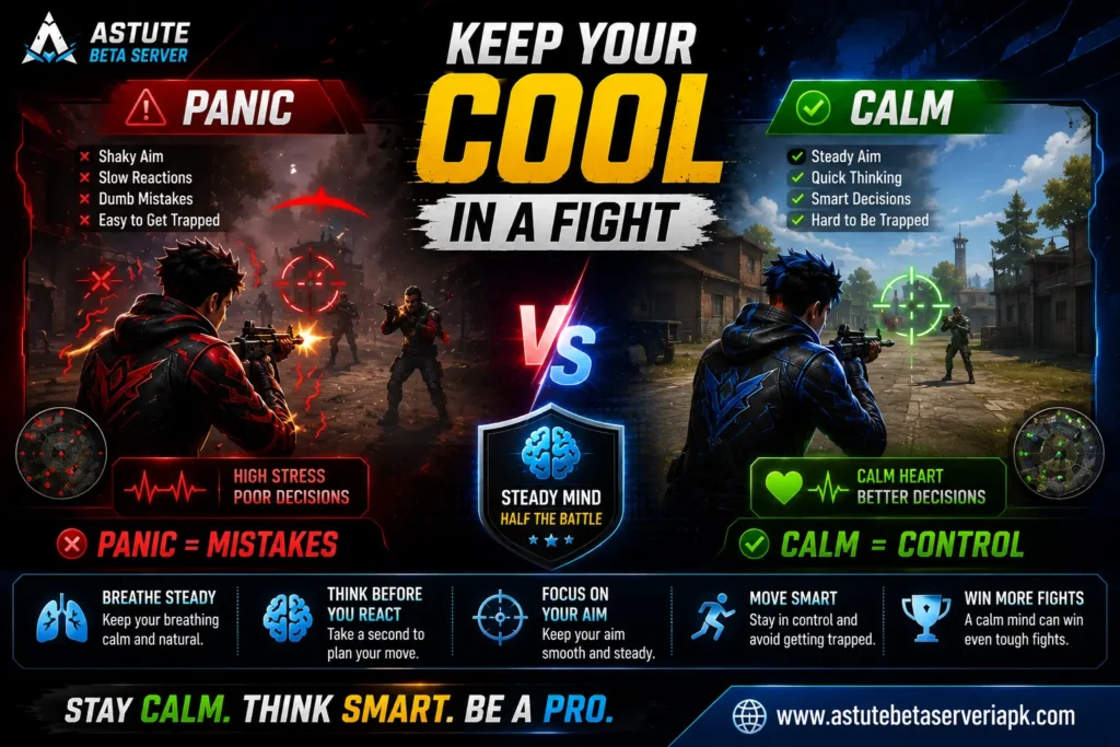 Keep your cool in a fight with calm aim and smart decisions in Astute Beta Server