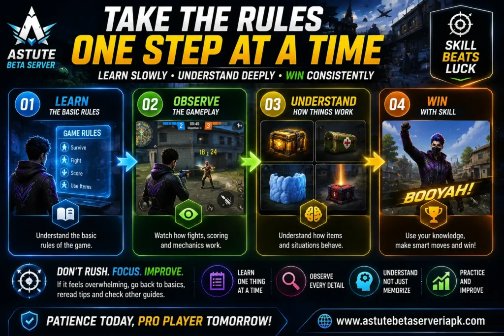 Take the rules one step at a time in Astute Beta Server